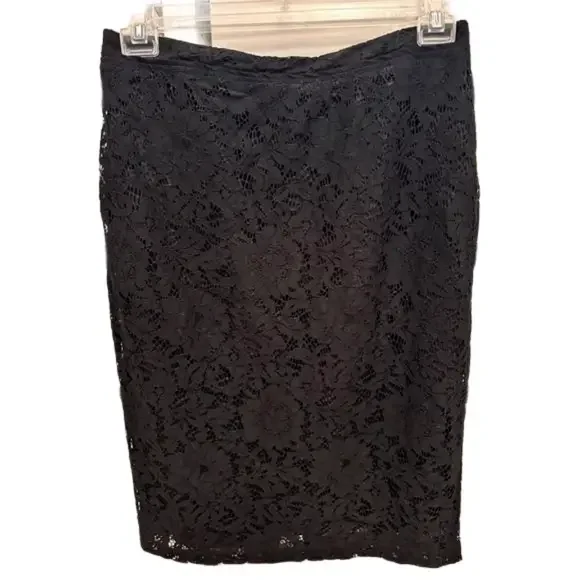 Who what wear lace black pencil skirt - Picture 1 of 5